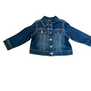 The Children's Place Denim Jacket Infant Kids China‎ Blue 9-12 Months NWT